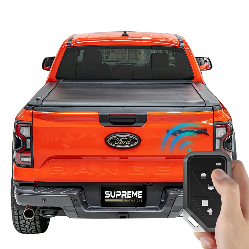Retractable Aluminum Tonneau Cover Bed Cover Offroad Pickup Truck for Ford F-150 Raptor
Retractable Aluminum Tonneau Cover Bed Cover Offroad Pickup Truck for Ford F-150 Raptor