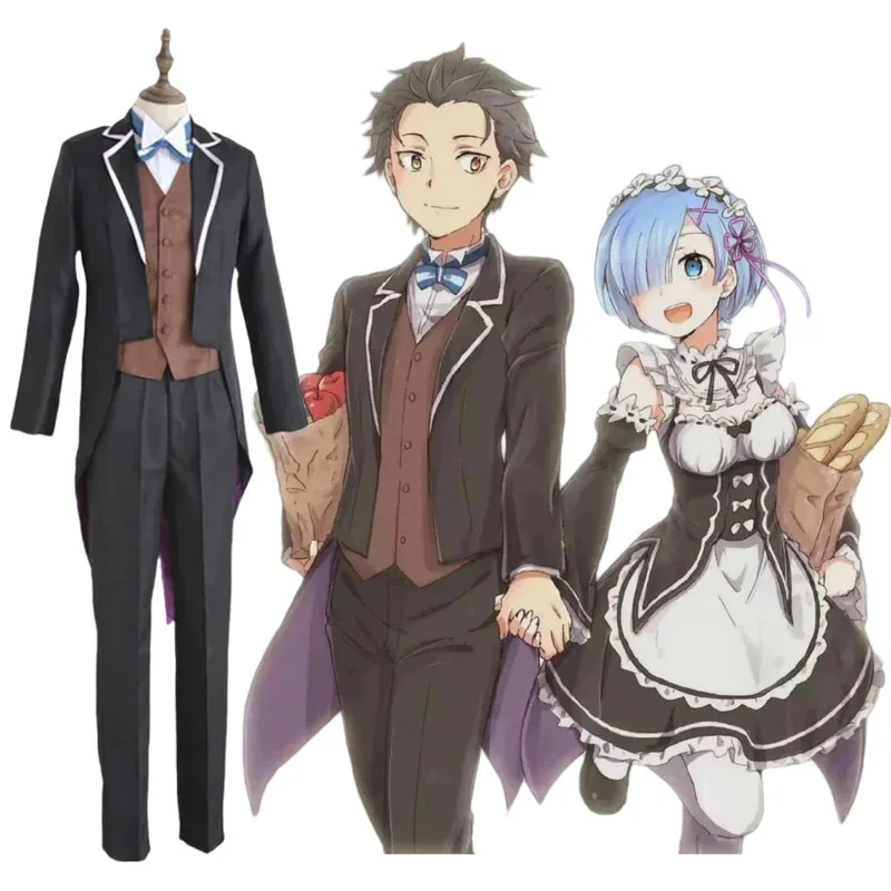 Natsuki Subaru Tuxedo Anime Re in a different world from zero Cosplay Costumes Natsuki Wedding Suit Mens Party Costume
Natsuki Subaru Tuxedo Anime Re in a different world from zero Cosplay Costumes Natsuki Wedding Suit Mens Party Costume