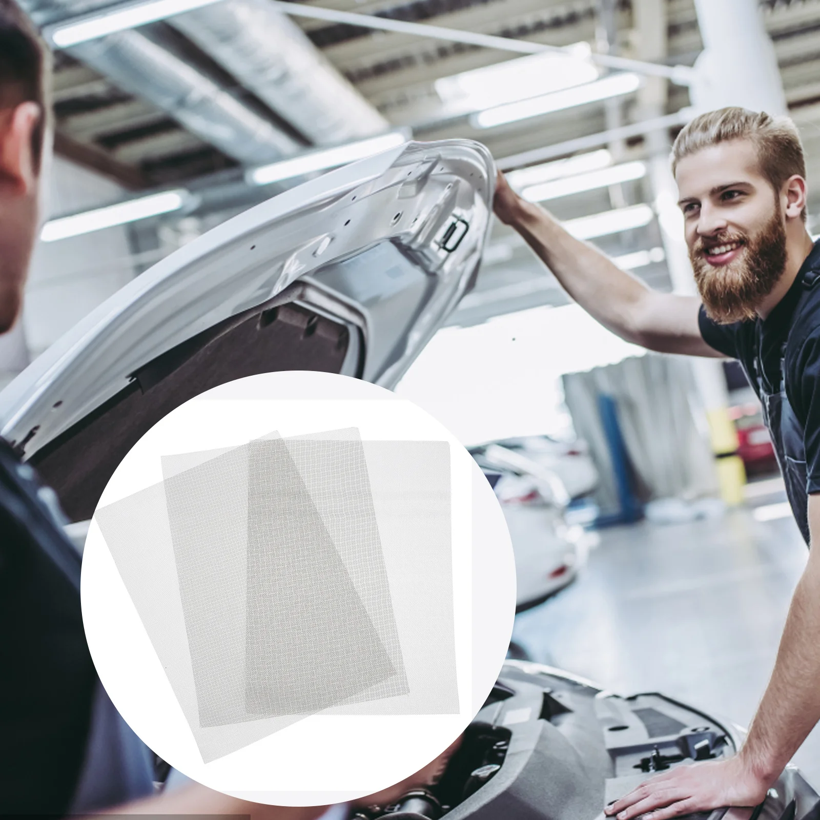 3Pcs Stainless Steel Repair Mesh Universal Front Bumper Grill Cover for Car Front Grille Guard Wear Resistant Fade Proof Design
3Pcs Stainless Steel Repair Mesh Universal Front Bumper Grill Cover for Car Front Grille Guard Wear Resistant Fade Proof Design