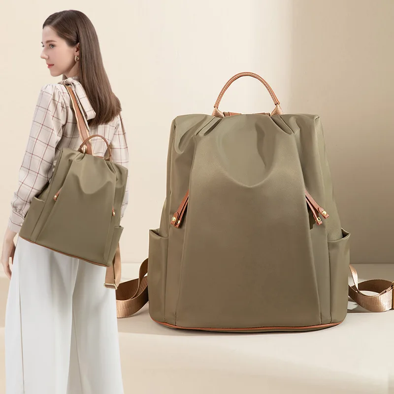 Anti-theft Lightweight Backpack Women's 2026 New Fashion Large-capacity Oxford Cloth Leisure ravel Backpacks luxury
Anti-theft Lightweight Backpack Women's 2026 New Fashion Large-capacity Oxford Cloth Leisure ravel Backpacks luxury