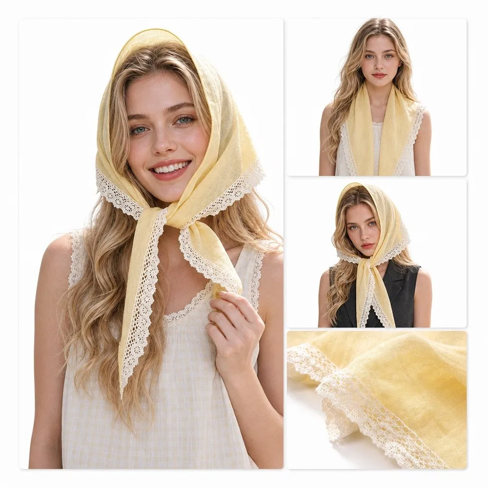 New Ramie Headscarf Solid Ribbon Style Neckerchief Wrap Headband Decorative Headscarf Women
New Ramie Headscarf Solid Ribbon Style Neckerchief Wrap Headband Decorative Headscarf Women
