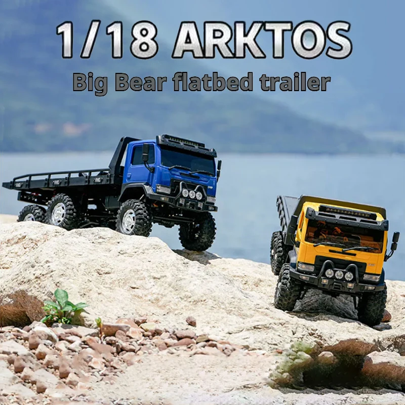 HB CR-18P ARKTOS большой медведь 1/18 6CH RTR радиоуправляемая игрушка для взрослых мальчиков с дистанционным управлением Электрический Плоский прицеп 6x6
HB CR-18P ARKTOS большой медведь 1/18 6CH RTR радиоуправляемая игрушка для взрослых мальчиков с дистанционным управлением Электрический Плоский прицеп 6x6