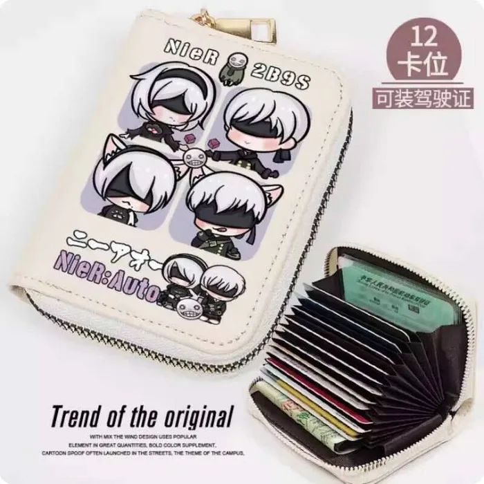 Anime Nier:Automata Fashion Wallet PU Purse Card Coin Zipper Cash Holder Bag Cosplay Gift B598 Anime 
Anime Nier:Automata Fashion Wallet PU Purse Card Coin Zipper Cash Holder Bag Cosplay Gift B598 Anime
