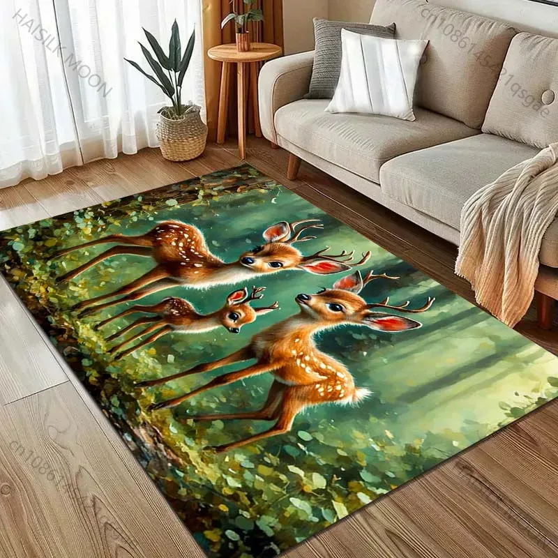 JSL361PC Forest and Deer Print Carpet for Living Room Bedroom Bedside Sofa Floor Mat Modern Home Decor Aisle Corridor Area R9Ok%
JSL361PC Forest and Deer Print Carpet for Living Room Bedroom Bedside Sofa Floor Mat Modern Home Decor Aisle Corridor Area R9Ok%
