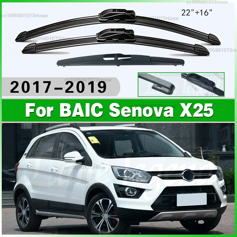 Wiper Blade Brushes Cutter Car Front & Rear Windscreen Wiper Blades For BAIC X25 2017 2018 2019 1.5L Model Car Accessories
Wiper Blade Brushes Cutter Car Front & Rear Windscreen Wiper Blades For BAIC X25 2017 2018 2019 1.5L Model Car Accessories