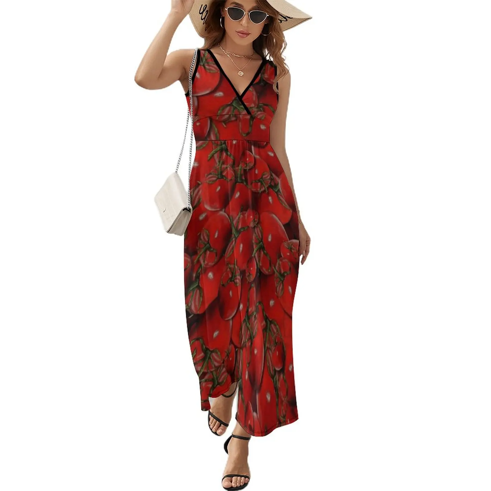 Tomato - Design II Sleeveless Dress Women's clothing Women's summer skirt prom dresses
Tomato - Design II Sleeveless Dress Women's clothing Women's summer skirt prom dresses