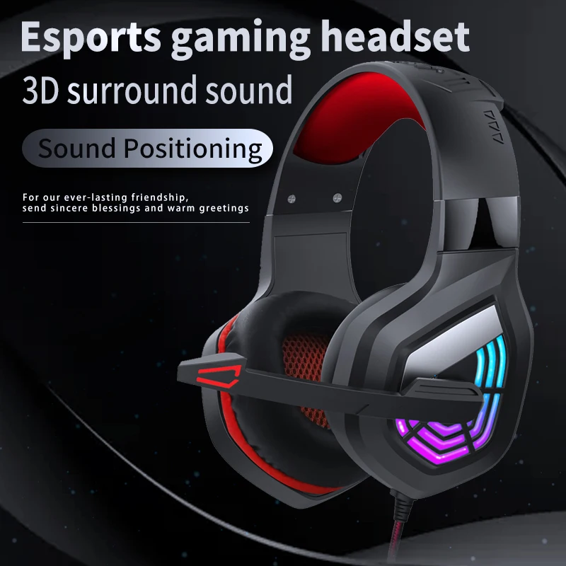 G7 Gaming Headset With Noise-cancelling Microphone Surround Sound 3.5mm Wired LED Gaming Headset For Gamers
G7 Gaming Headset With Noise-cancelling Microphone Surround Sound 3.5mm Wired LED Gaming Headset For Gamers