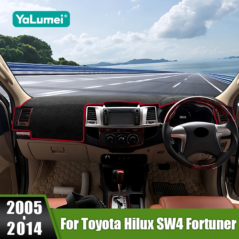 For Toyota Hilux SW4 Fortuner AN10 AN20 AN30 AN50 AN60 2005-2012 2013 2014 Car Dashboard Cover Sun Shade Mats Avoid Light Pads
For Toyota Hilux SW4 Fortuner AN10 AN20 AN30 AN50 AN60 2005-2012 2013 2014 Car Dashboard Cover Sun Shade Mats Avoid Light Pads
