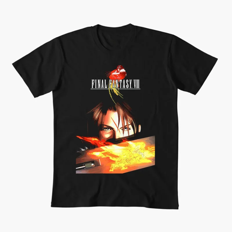 Final Fantasy VIII Squall Leonhart Gift T shirt for RPG gamer 100% cotton Short Sleeve Graphic Clothes All size tops S-6XL
Final Fantasy VIII Squall Leonhart Gift T shirt for RPG gamer 100% cotton Short Sleeve Graphic Clothes All size tops S-6XL