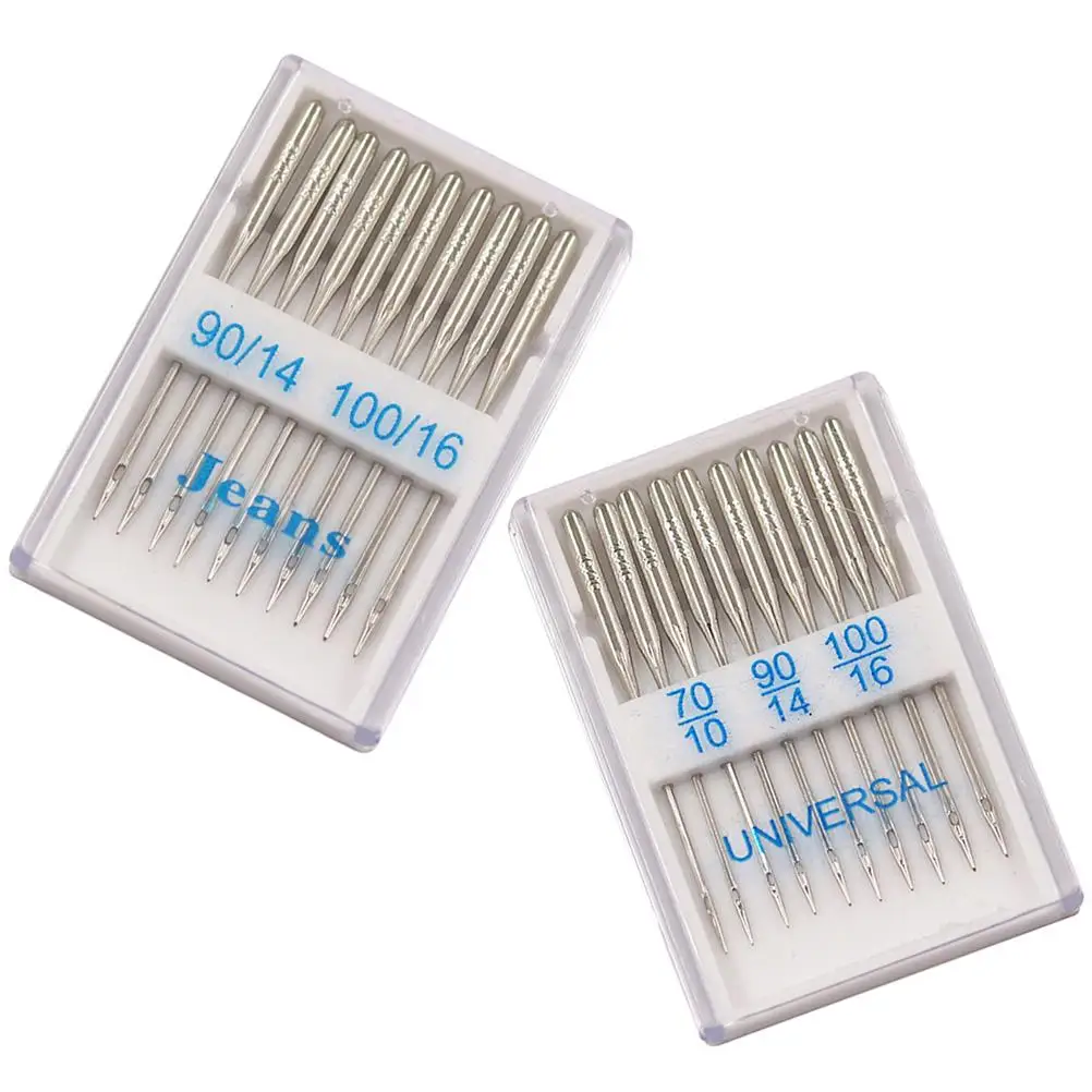 2 Boxes Machine Needles Stainless Steel for Stitching Crafts Household Stainless Steel Needles Fabric Cutting Supplies Tools
2 Boxes Machine Needles Stainless Steel for Stitching Crafts Household Stainless Steel Needles Fabric Cutting Supplies Tools