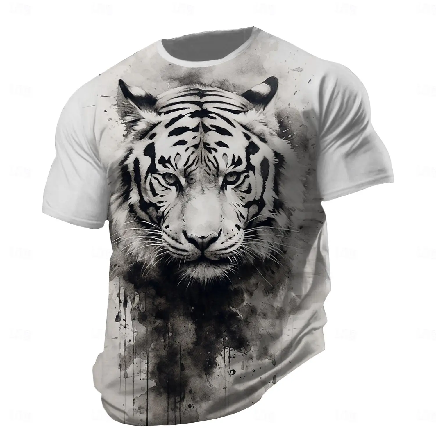 Funny Tiger Print T Shirt For Men Fashion 3D Animal Pattern Shirts Casual O-neck Short Sleeve Loose Tops Summer Hip Hop Clothing
Funny Tiger Print T Shirt For Men Fashion 3D Animal Pattern Shirts Casual O-neck Short Sleeve Loose Tops Summer Hip Hop Clothing