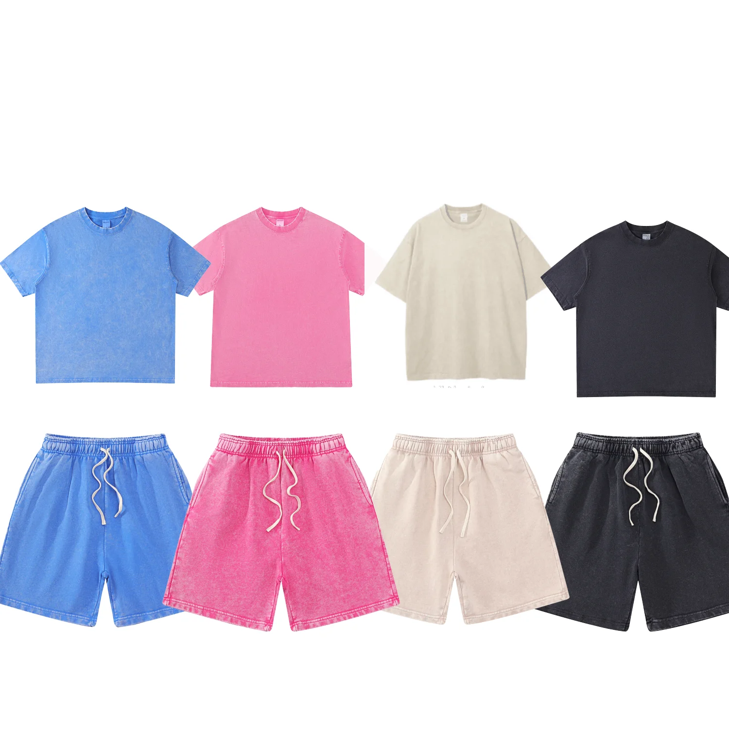 New Style 100% Cotton Tie-Dye Short Sleeve T-Shirt and Shorts Set for Unisex Summer Casual Loungewear
New Style 100% Cotton Tie-Dye Short Sleeve T-Shirt and Shorts Set for Unisex Summer Casual Loungewear