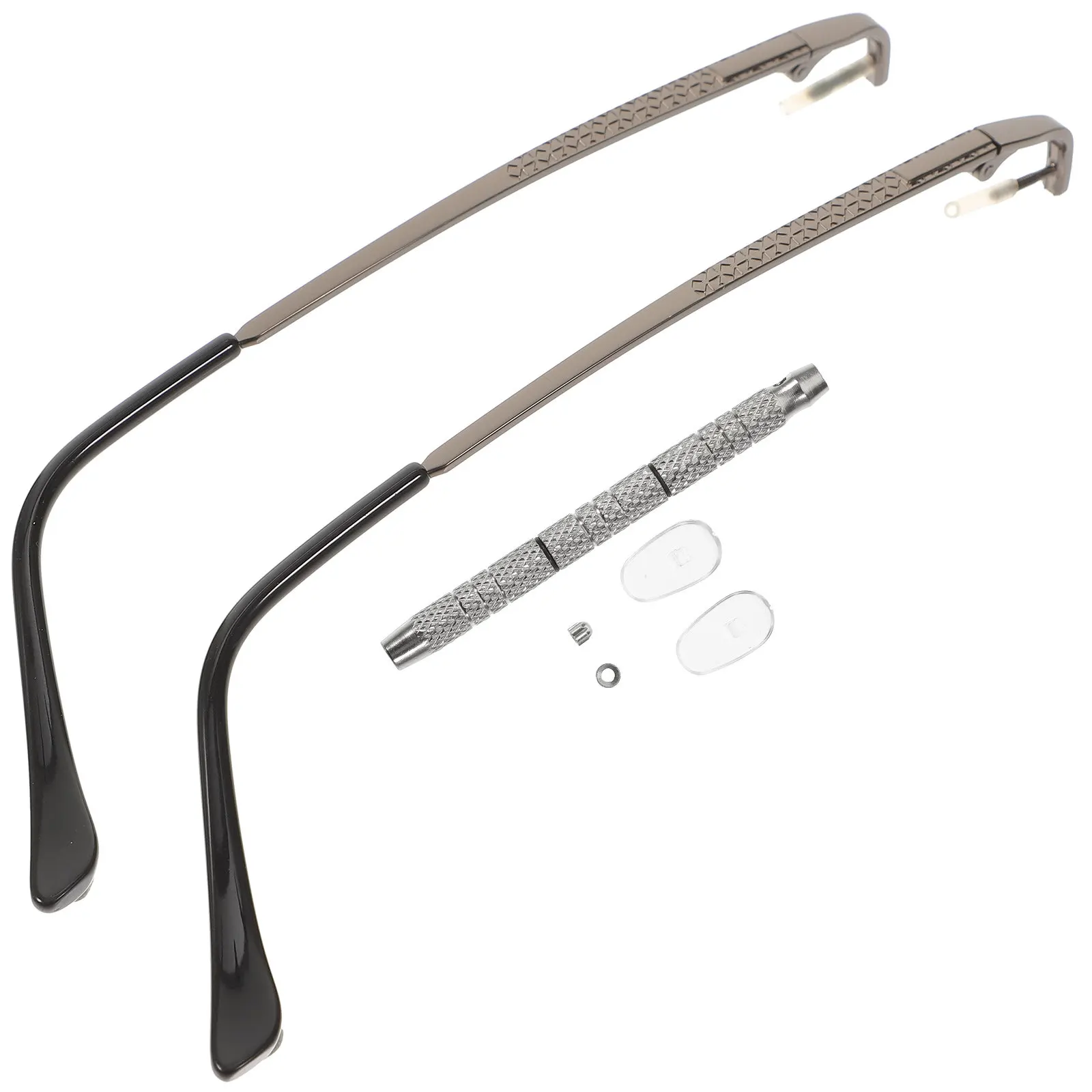 1Set Eyewear Repair Kit Includes Arms Nose Pads Screwdriver Screws for Glasses Temple Replacement Sunglasses Eyeglasses DIY
1Set Eyewear Repair Kit Includes Arms Nose Pads Screwdriver Screws for Glasses Temple Replacement Sunglasses Eyeglasses DIY