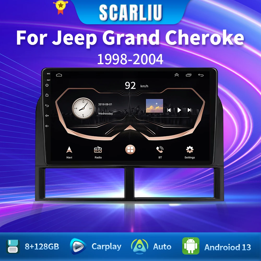 For Jeep Grand Cherokee II WJ 1998-2004 Car Radio Multimedia Automotivo Player Auto Navigation Intelligent System GPS
For Jeep Grand Cherokee II WJ 1998-2004 Car Radio Multimedia Automotivo Player Auto Navigation Intelligent System GPS