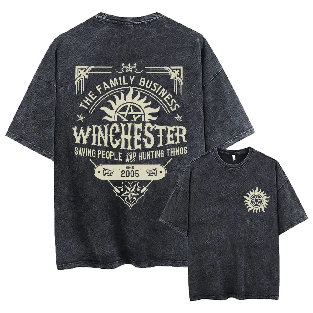 Washed Vintage Supernatural Graphic T-shirt Men Women Clothing Gothic Retro Oversized T Shirt Unisex Harajuku Cosplay Streetwear
Washed Vintage Supernatural Graphic T-shirt Men Women Clothing Gothic Retro Oversized T Shirt Unisex Harajuku Cosplay Streetwear