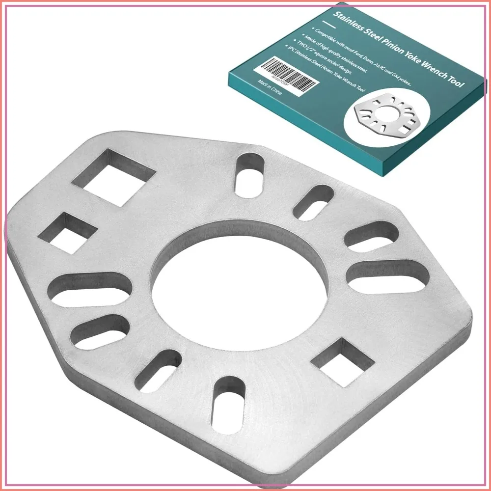 Stainless Steel Pinion Yoke Wrench Tool for Axles, Flanges, 1/2" Hole
Stainless Steel Pinion Yoke Wrench Tool for Axles, Flanges, 1/2" Hole