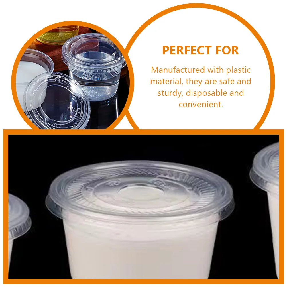 50pcs Plastic Pudding Cups 250ml Disposable Dessert Cups with High Lid for Store Bowls Yogurt Cake Ice Cream Container 
50pcs Plastic Pudding Cups 250ml Disposable Dessert Cups with High Lid for Store Bowls Yogurt Cake Ice Cream Container
