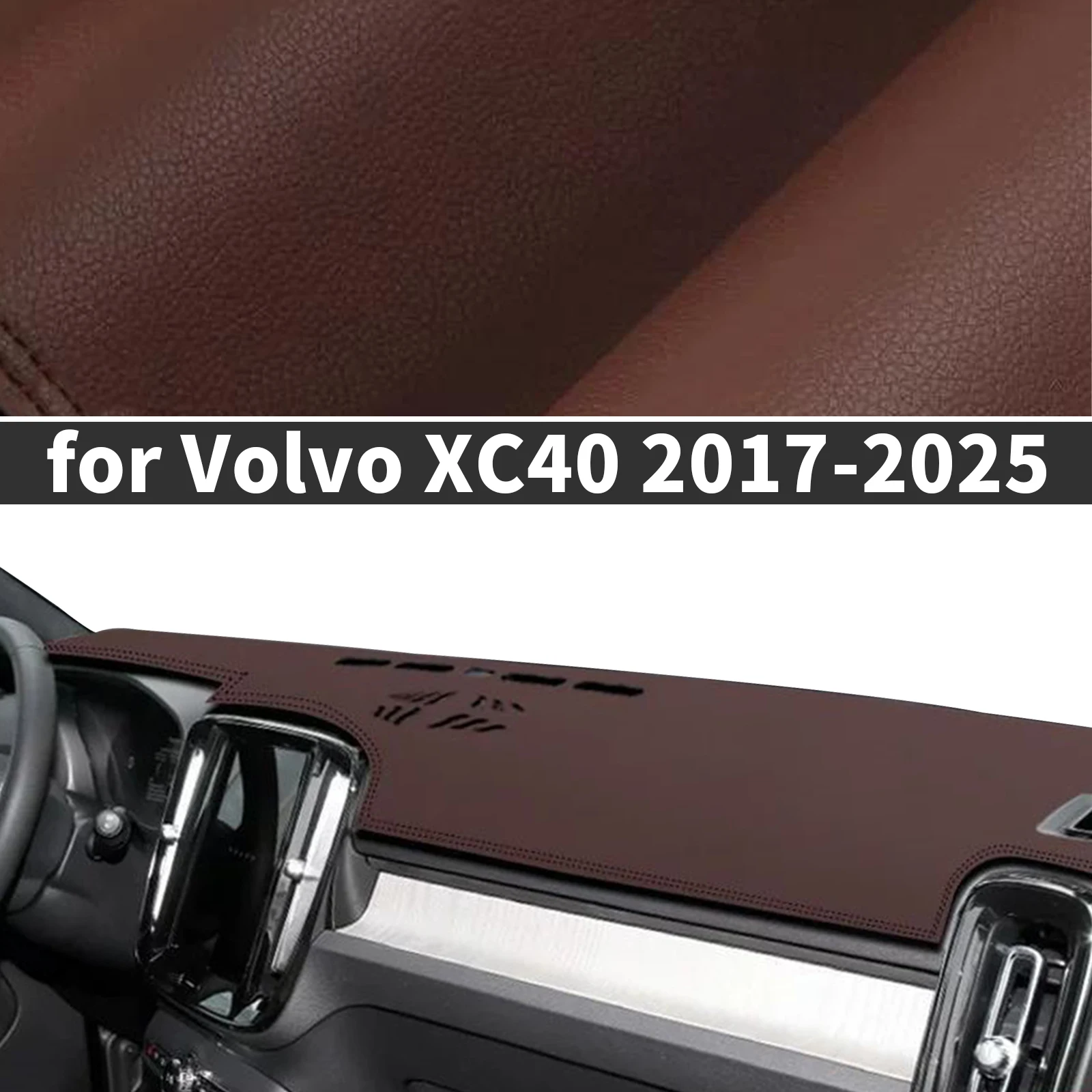 for Volvo XC40 2017-2025 EV Custom fit Dashboard Cover Sun Shade Dash Mat Anti‑Glare Anti‑Reflection Carpet Dash Pad Dashmat
for Volvo XC40 2017-2025 EV Custom fit Dashboard Cover Sun Shade Dash Mat Anti‑Glare Anti‑Reflection Carpet Dash Pad Dashmat