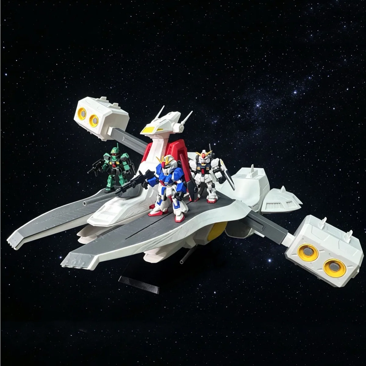 Spaceship 52cm Argama Battleship Assembly Model 3D Printed Forming Ship Static Model Ship Toy Ornament Gift
Spaceship 52cm Argama Battleship Assembly Model 3D Printed Forming Ship Static Model Ship Toy Ornament Gift