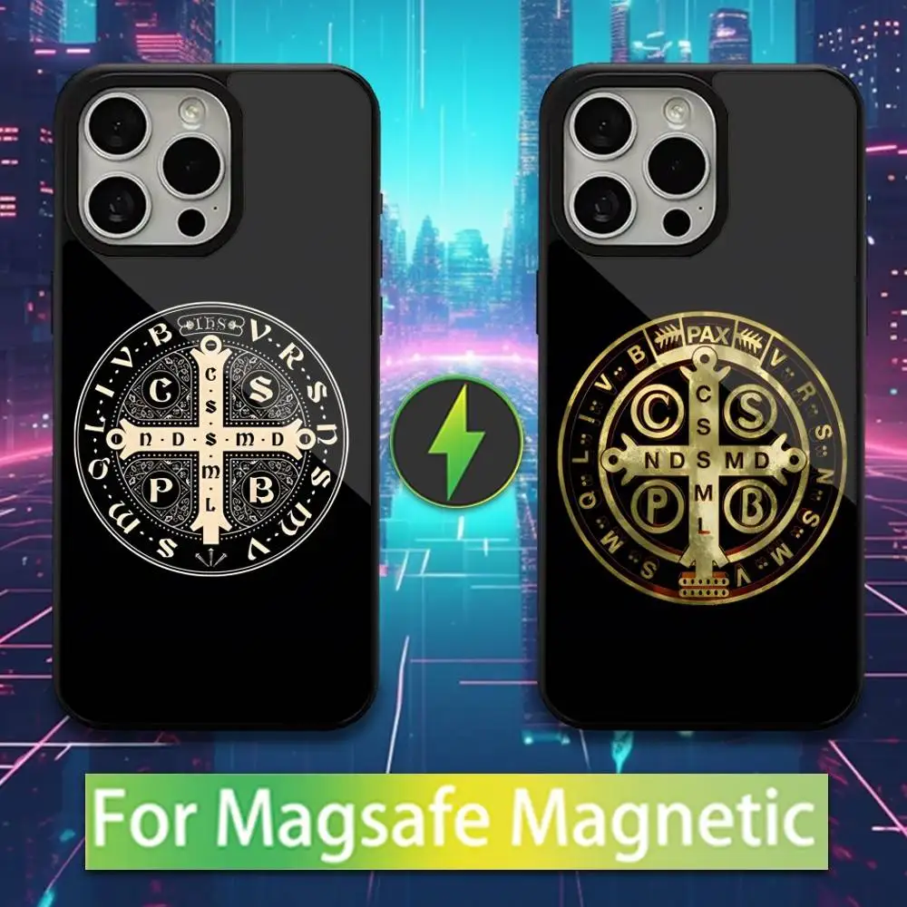 Saint Benedict OF Nursia Case For iPhone 16,15,17,14,13,12,11,Pro,Max,Plus,Mini,Magsafe,Magnetic Wireless Charging Case 
Saint Benedict OF Nursia Case For iPhone 16,15,17,14,13,12,11,Pro,Max,Plus,Mini,Magsafe,Magnetic Wireless Charging Case