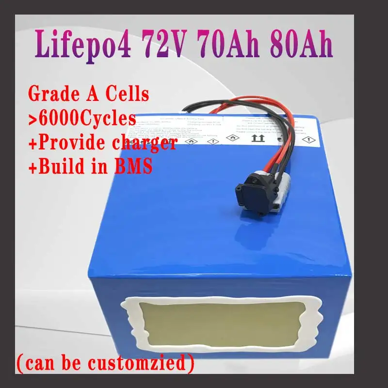 Lifepo4 аккумулятор 6000 + циклы 72 В 70 Ач 80 Ач литий-железо-фосфатный с Bluetooth BMS для мини-автомобиля рикша 2 кВт 3 кВт 5 кВт 7 кВт
Lifepo4 аккумулятор 6000 + циклы 72 В 70 Ач 80 Ач литий-железо-фосфатный с Bluetooth BMS для мини-автомобиля рикша 2 кВт 3 кВт 5 кВт 7 кВт