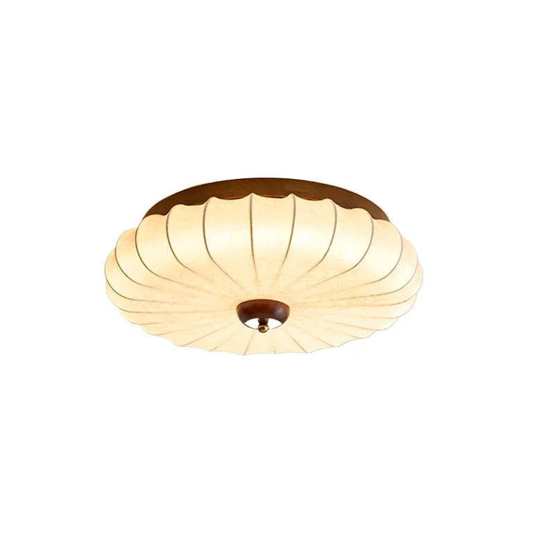 Medieval French bedroom ceiling light retro round solid wood Japanese study living room LED full spectrum eye protection light
Medieval French bedroom ceiling light retro round solid wood Japanese study living room LED full spectrum eye protection light