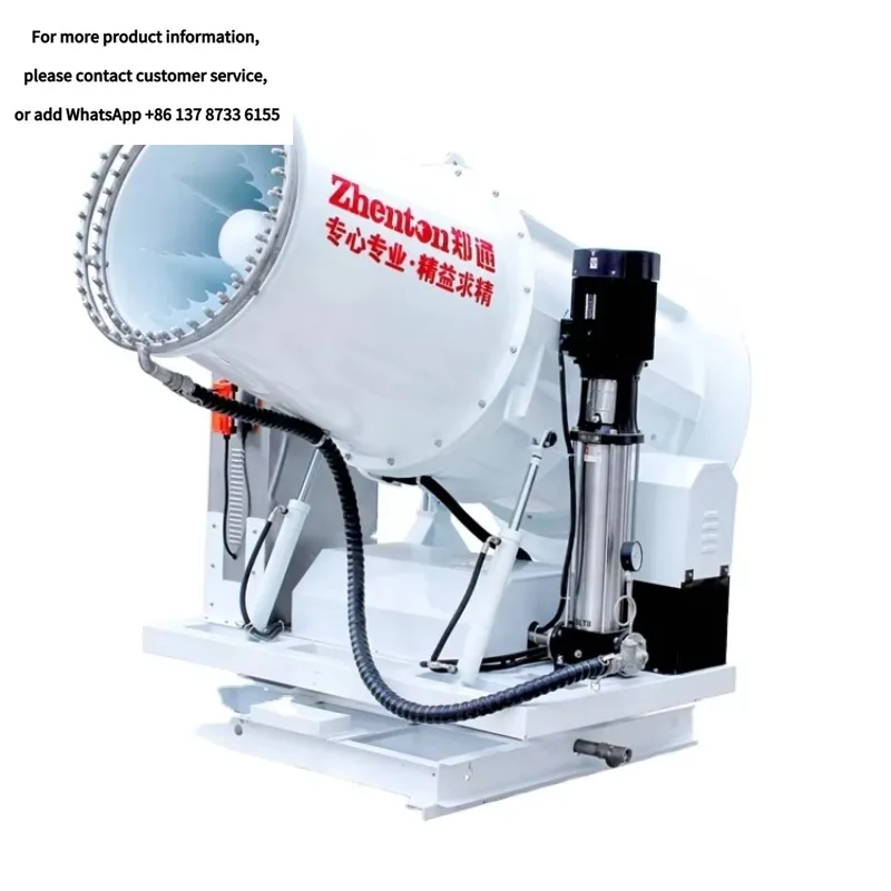 80Meters Industrial Dust Suppression Mist Cannon Fog Cannon Machine Sprayers Fog Pump Factory Direct Sale E Metal Carbon Steel 
80Meters Industrial Dust Suppression Mist Cannon Fog Cannon Machine Sprayers Fog Pump Factory Direct Sale E Metal Carbon Steel
