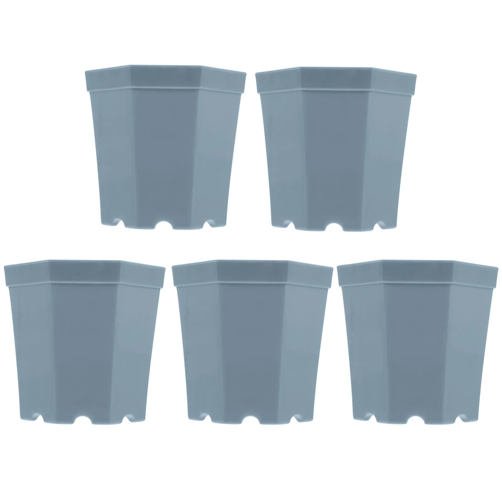 5Pcs Modern Plastic Flowerpot Simple Elegant Texture Strong Durability Suitable for Flowers Herbs Perfect for Home Office Garden
5Pcs Modern Plastic Flowerpot Simple Elegant Texture Strong Durability Suitable for Flowers Herbs Perfect for Home Office Garden