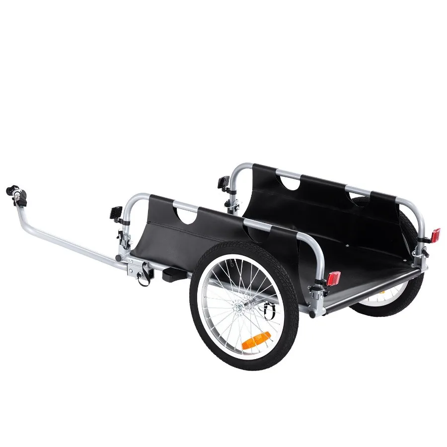 Bike Cargo Trailer 100 lbs Load Capacity Heavy-Duty Bicycle Wagon Cart Foldable Compact Storage Quick Release with Universal Hi
Bike Cargo Trailer 100 lbs Load Capacity Heavy-Duty Bicycle Wagon Cart Foldable Compact Storage Quick Release with Universal Hi