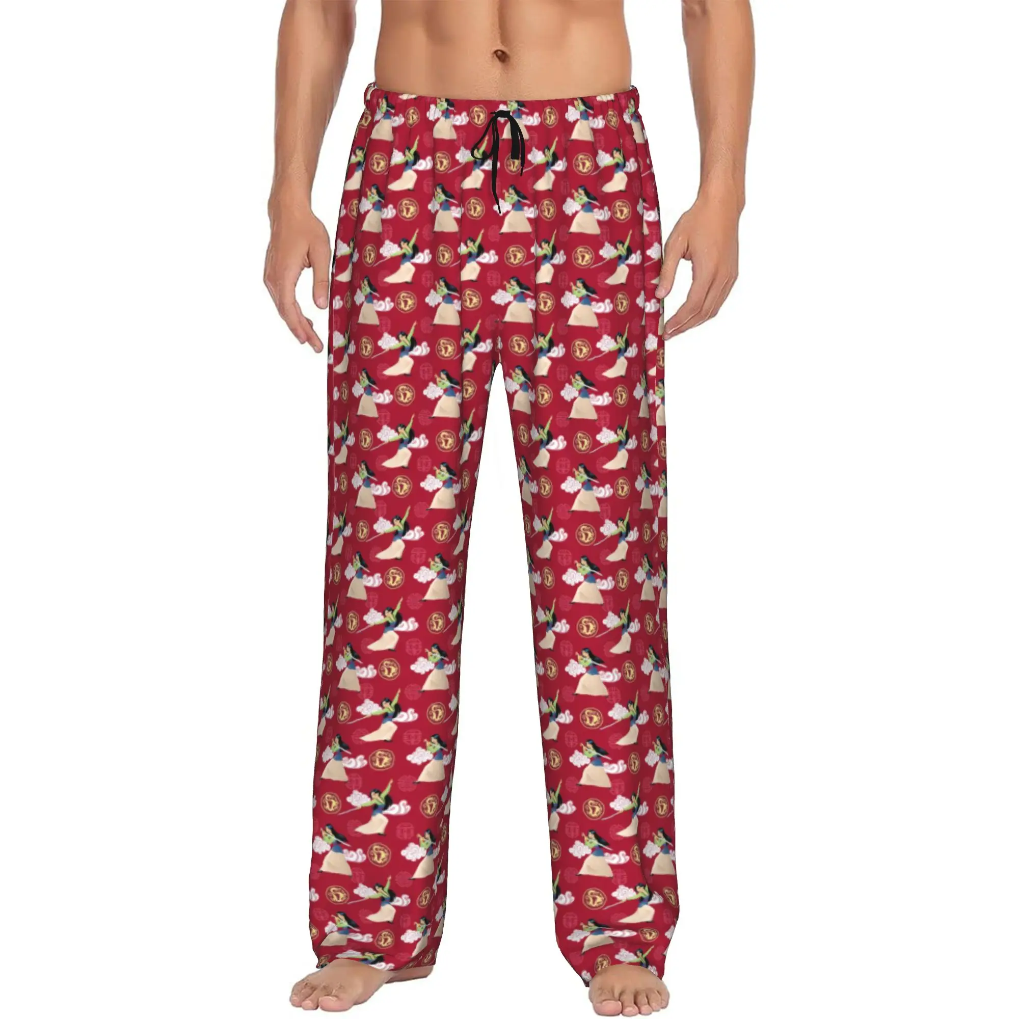 Custom Mulan Princess Pajama Pants Men Lounge Sleep Drawstring Sleepwear Bottoms with Pockets
Custom Mulan Princess Pajama Pants Men Lounge Sleep Drawstring Sleepwear Bottoms with Pockets