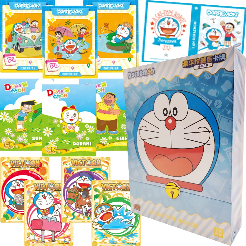 Genuine Doraemon Character Collection Cards Limited Edition Happy Outing Playful Time Theme Anime Peripheral Cards Gift For Kid
Genuine Doraemon Character Collection Cards Limited Edition Happy Outing Playful Time Theme Anime Peripheral Cards Gift For Kid