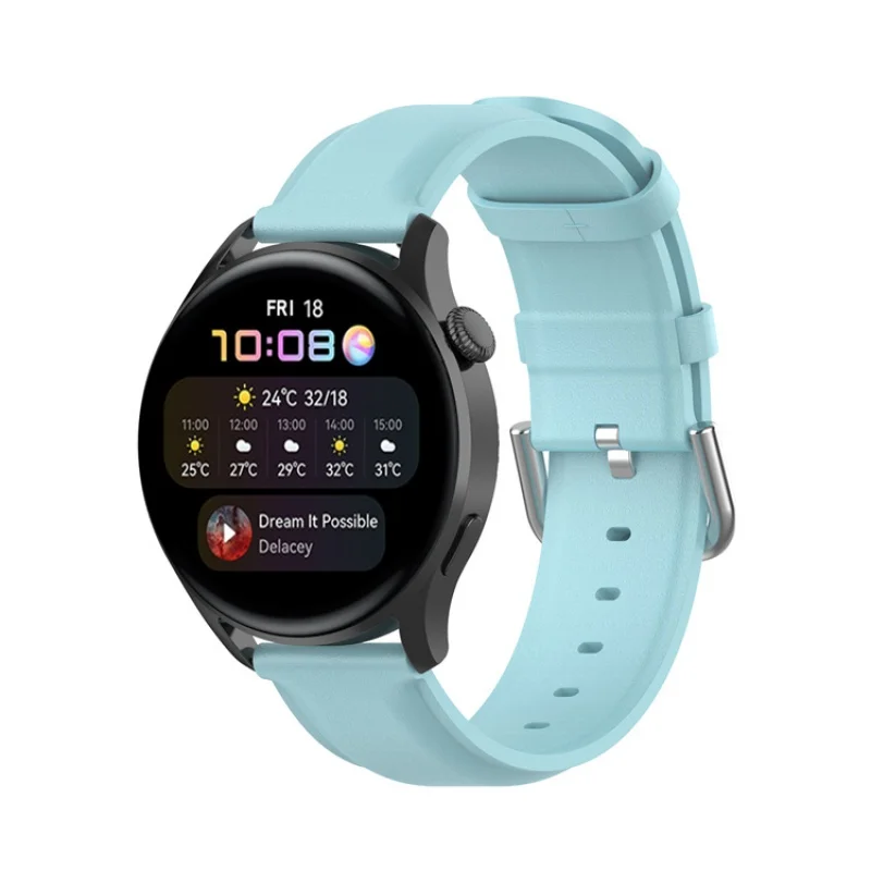 For Huawei watch GT3 GT Runner Smart Watch Leather Strap 20 22MM Genuine Leather Wrist Strap Band
For Huawei watch GT3 GT Runner Smart Watch Leather Strap 20 22MM Genuine Leather Wrist Strap Band