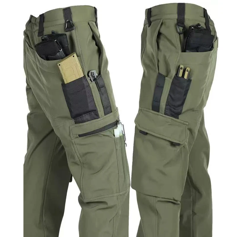 Men's Elastic Tactical Gym Winter Autumn Cargo Pants Trousers Camping Hiking Trekking Hunting Climbing Fleece Outdoor Waterproof
Men's Elastic Tactical Gym Winter Autumn Cargo Pants Trousers Camping Hiking Trekking Hunting Climbing Fleece Outdoor Waterproof