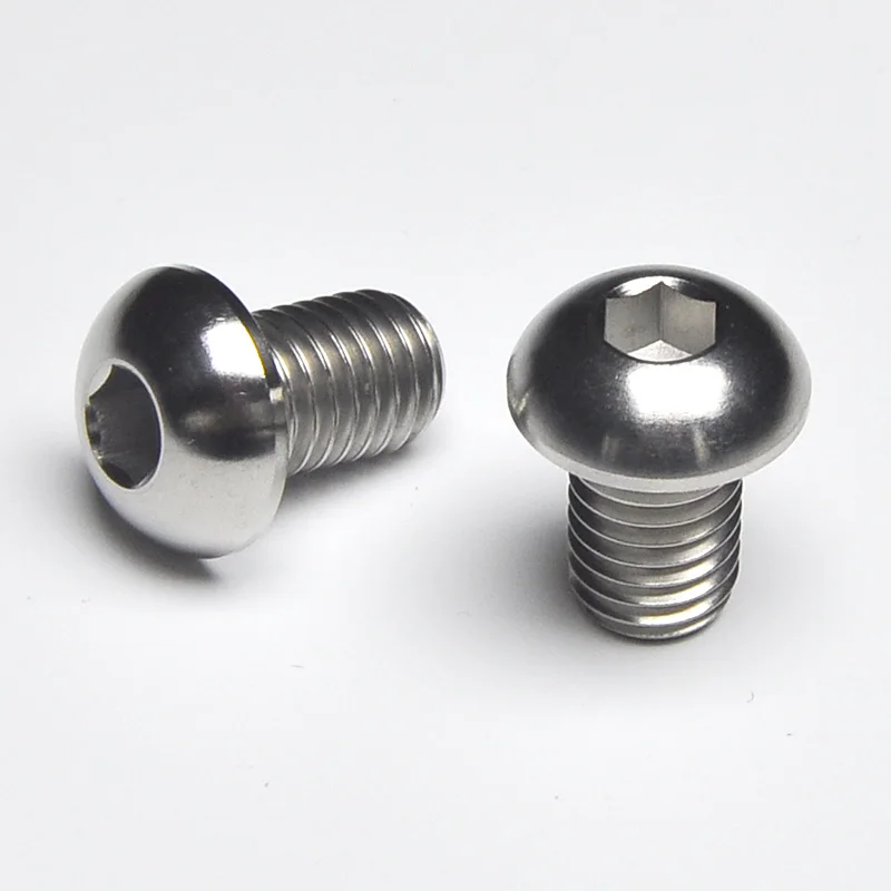 2PC TC4 Titanium BMX Crank Sprocket Bolts M10x1.5x15mm
2PC TC4 Titanium BMX Crank Sprocket Bolts M10x1.5x15mm