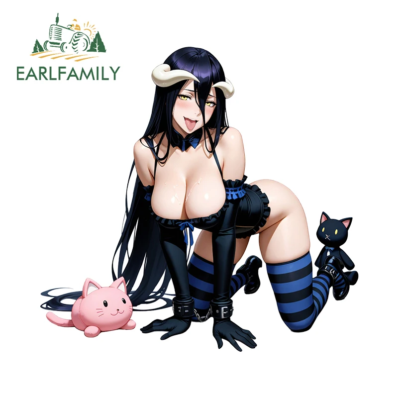 EARLFAMILY Succubus Albedo Sexy Breast Car Sticker NSFW Anime Black Wings Demon Surfboard Decal Waifu Computer Host Car Goods
EARLFAMILY Succubus Albedo Sexy Breast Car Sticker NSFW Anime Black Wings Demon Surfboard Decal Waifu Computer Host Car Goods