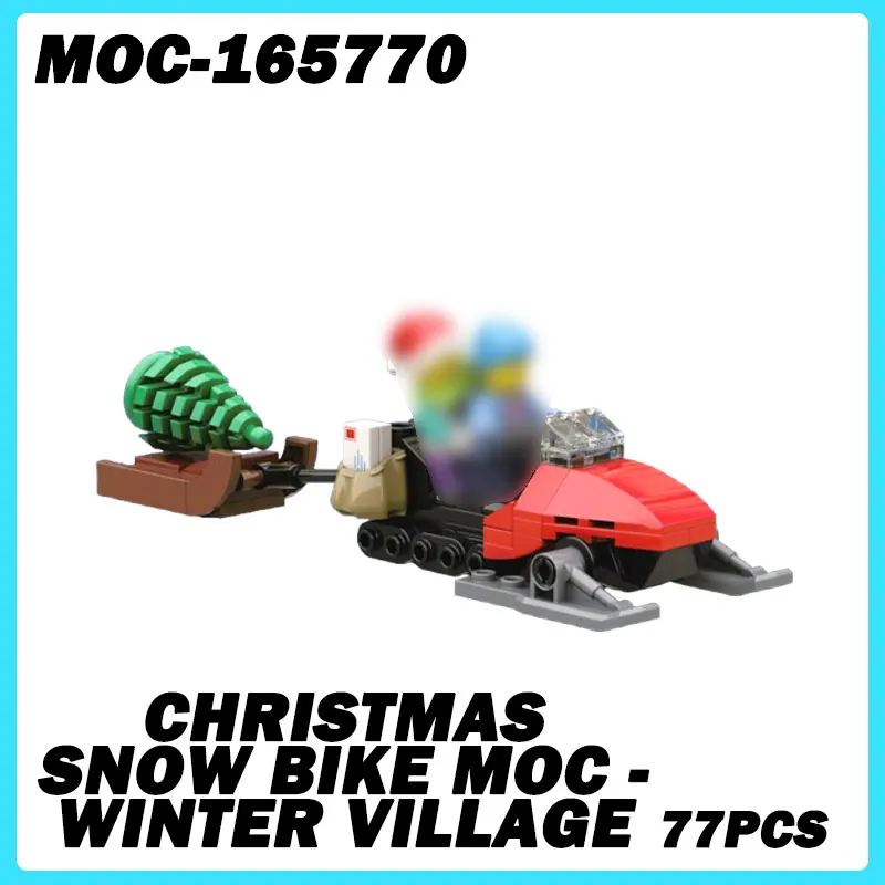 MOC-165770 Christmas Seires Christmas Snow Bike MOC DIY Bricks, Puzzle Model Small Particles Education Toys Birthday Gift 77PCS
MOC-165770 Christmas Seires Christmas Snow Bike MOC DIY Bricks, Puzzle Model Small Particles Education Toys Birthday Gift 77PCS