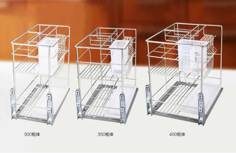 Kitchen Cabinet Seasoning Basket Damping Bottle & Can Pull Basket Stainless Steel Knife Holder Storage Rack
Kitchen Cabinet Seasoning Basket Damping Bottle & Can Pull Basket Stainless Steel Knife Holder Storage Rack