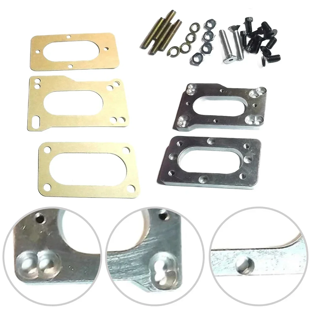 1Set Intake Manifold Adapter Kit Replacement For WEBER 32/36 DGV/DGAV/DGEV And 38 DGES/DGAS/DGMS Carburetors Power Tool Parts
1Set Intake Manifold Adapter Kit Replacement For WEBER 32/36 DGV/DGAV/DGEV And 38 DGES/DGAS/DGMS Carburetors Power Tool Parts