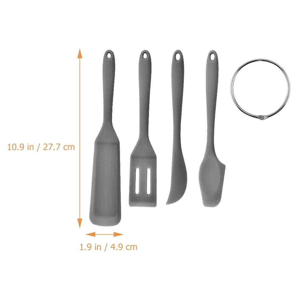 1 set Ergonomic Silicone Spatula Set Cake Scraper Cream Stirrer For Baking Kitchen Use Lightweight Corrosion Resistant 
1 set Ergonomic Silicone Spatula Set Cake Scraper Cream Stirrer For Baking Kitchen Use Lightweight Corrosion Resistant