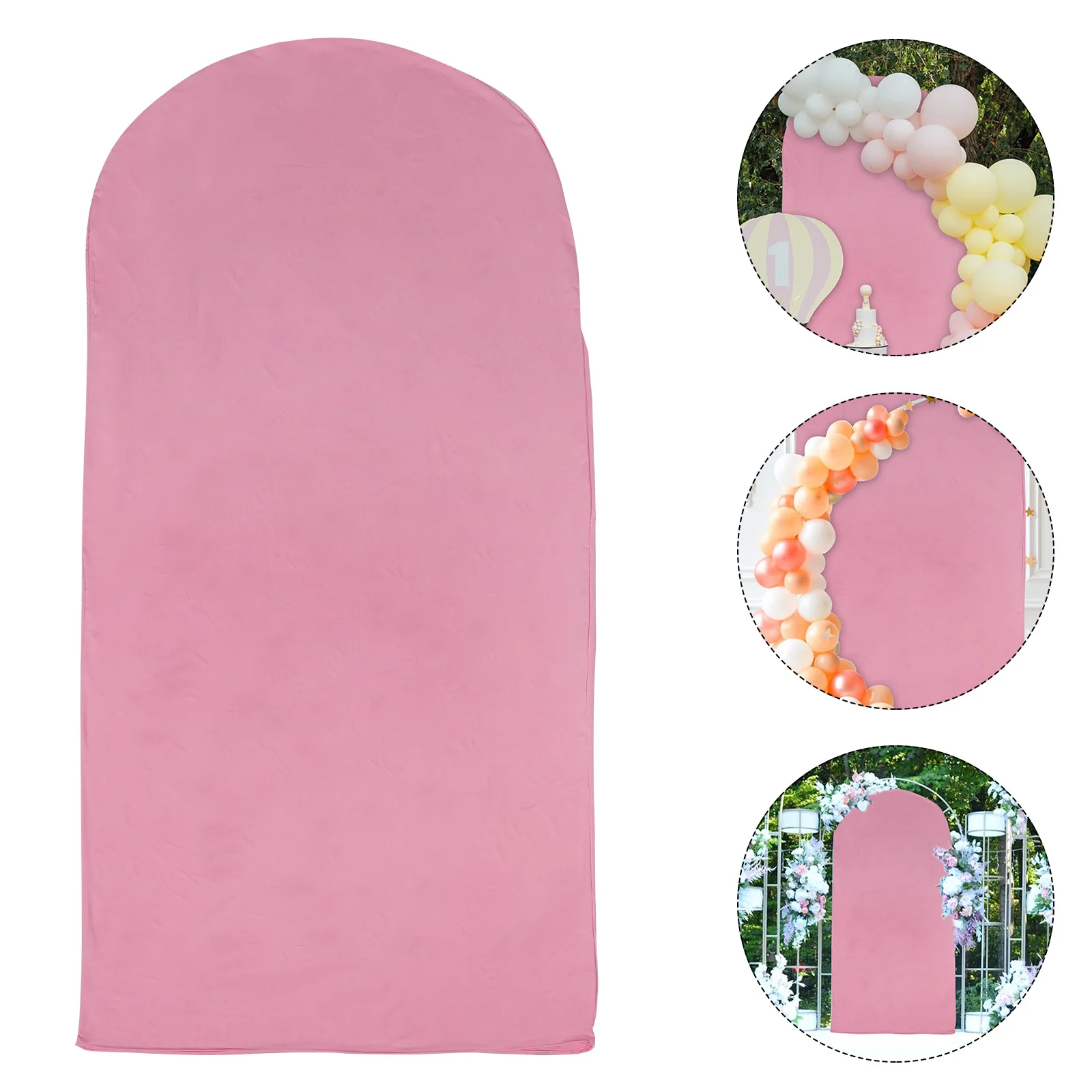 U-Shaped Elastic Arch Cover Polyester Fabric Backdrop Cloth Wedding Party Birthday Arch Stand Sleeve Decoration
U-Shaped Elastic Arch Cover Polyester Fabric Backdrop Cloth Wedding Party Birthday Arch Stand Sleeve Decoration