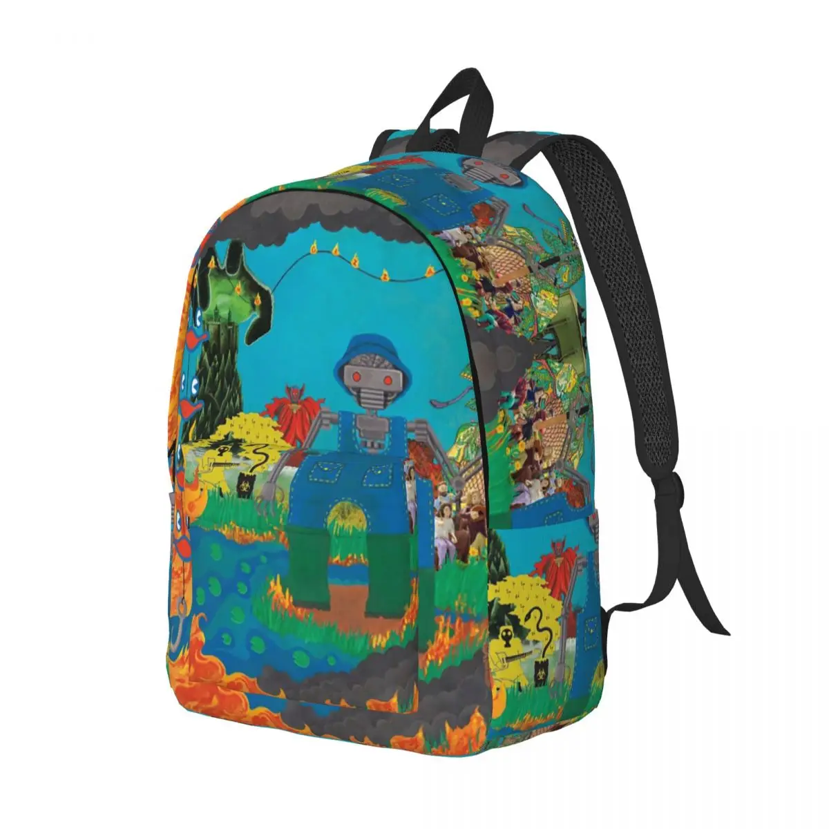 King Gizzard Album Art Collage Backpack Daypack Large Capacity Boys Girls BookBag School Bag Shoulder Bags for Men Women
King Gizzard Album Art Collage Backpack Daypack Large Capacity Boys Girls BookBag School Bag Shoulder Bags for Men Women