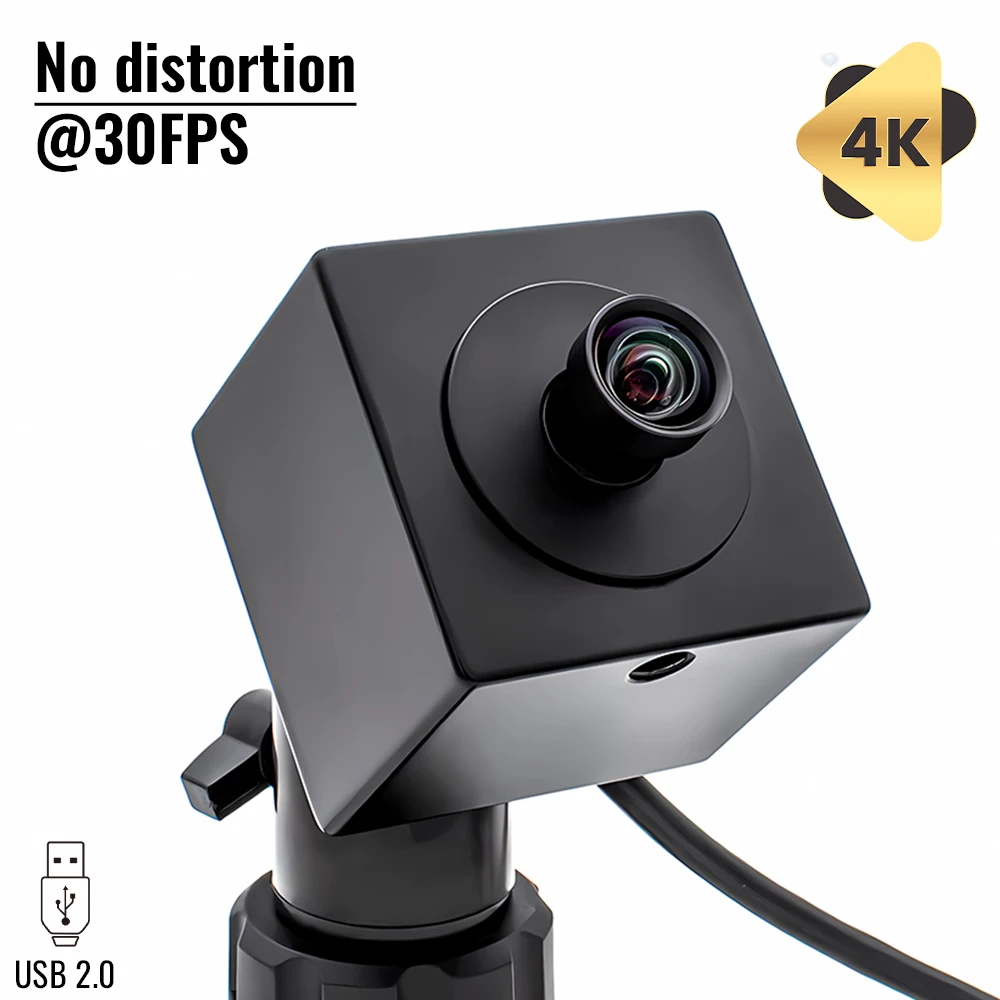 WGWK 4K 30FPS USB Camera 8MP Wide Angle No Distortion Lens H.265+ Sensor IMX415 Ultra HD Mini Industrial UVC Camera For Computer
WGWK 4K 30FPS USB Camera 8MP Wide Angle No Distortion Lens H.265+ Sensor IMX415 Ultra HD Mini Industrial UVC Camera For Computer