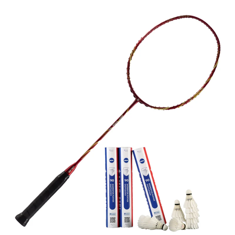 wholesale high quality 4u top brand full carbon badminton racket OEM service design
wholesale high quality 4u top brand full carbon badminton racket OEM service design