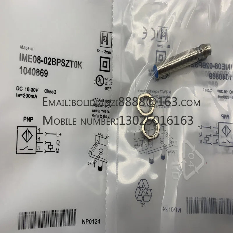 The brand-new original sensor IME08-02BNSZT0K warranty for one year in stock 
The brand-new original sensor IME08-02BNSZT0K warranty for one year in stock