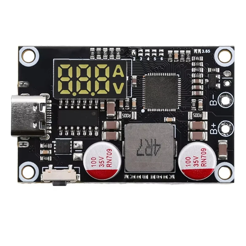 AU61-45W 2-6S Мобильный модуль питания для быстрой зарядки PD QC Быстрое зарядное устройство DIY Печатная плата поддерживает литиевую батарею
AU61-45W 2-6S Мобильный модуль питания для быстрой зарядки PD QC Быстрое зарядное устройство DIY Печатная плата поддерживает литиевую батарею