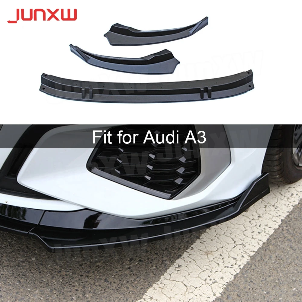 for Audi A3 Sline Sport 2021+ ABS Front Bumper Lip Spoiler Chin Car Bumper Guard Body Kits Car Accessories
for Audi A3 Sline Sport 2021+ ABS Front Bumper Lip Spoiler Chin Car Bumper Guard Body Kits Car Accessories