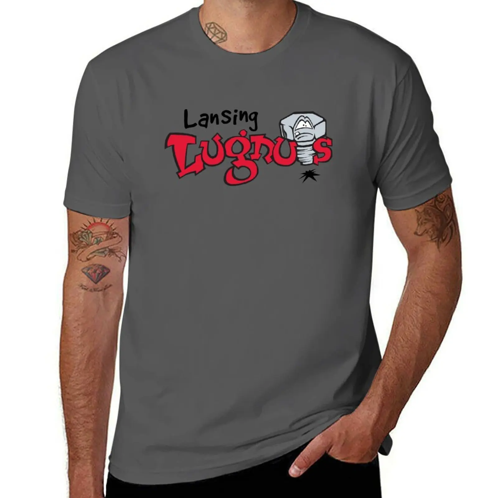 ansing Lugnuts icons T-Shirt funny t shirts dark humor cotton t shirt pack T-Shirt
ansing Lugnuts icons T-Shirt funny t shirts dark humor cotton t shirt pack T-Shirt