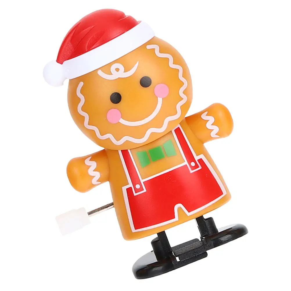 Xmas Party Present Adorable Wind Up Gingerbread Man Christmas Walking Plaything for Kids Portable Festive Decoration Desktop
Xmas Party Present Adorable Wind Up Gingerbread Man Christmas Walking Plaything for Kids Portable Festive Decoration Desktop