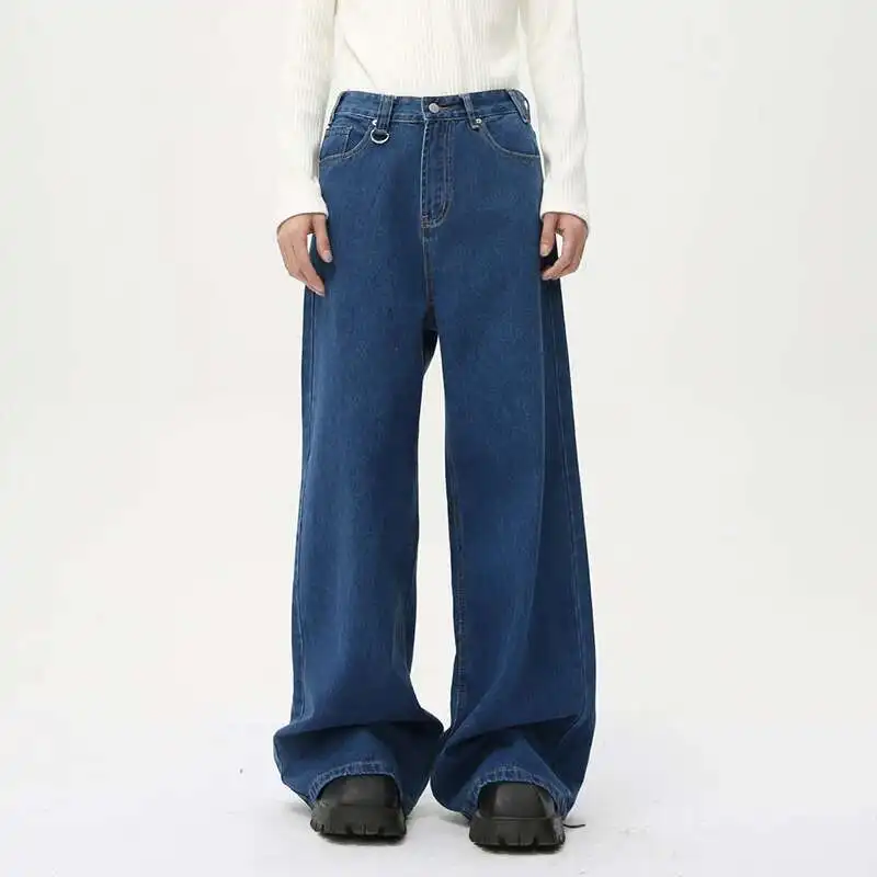 Men's Wear Straight Denim Pants New Korean Version Cleanfit Solid Color Wide Leg Versatile Daily Casual Jeans Trend
Men's Wear Straight Denim Pants New Korean Version Cleanfit Solid Color Wide Leg Versatile Daily Casual Jeans Trend