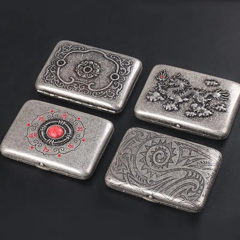 1Pc Hand Carved Cigarette Case Retro Open Cigarette Box for 16 Cigarettes
1Pc Hand Carved Cigarette Case Retro Open Cigarette Box for 16 Cigarettes